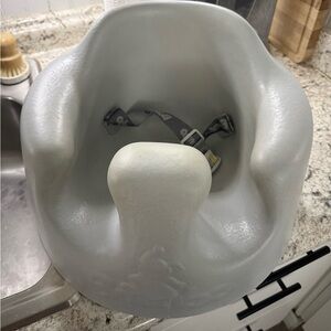 Gray Baby Bumbo seat